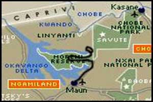 Miracle Rivers Safari Map