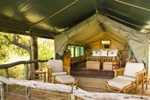 Tented Camp Inside